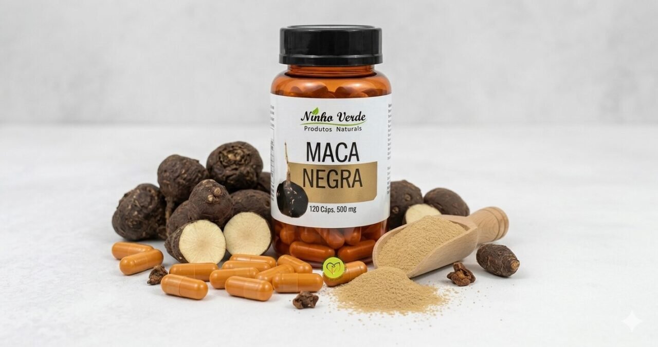 Maca Peruana Negra ou Vermelha