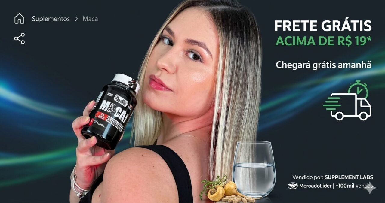 Maca Peruana em Cápsulas ou em Pó
