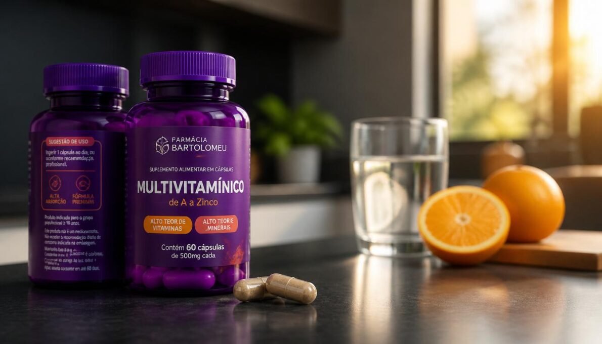 Multivitamínico pode tomar todo dia