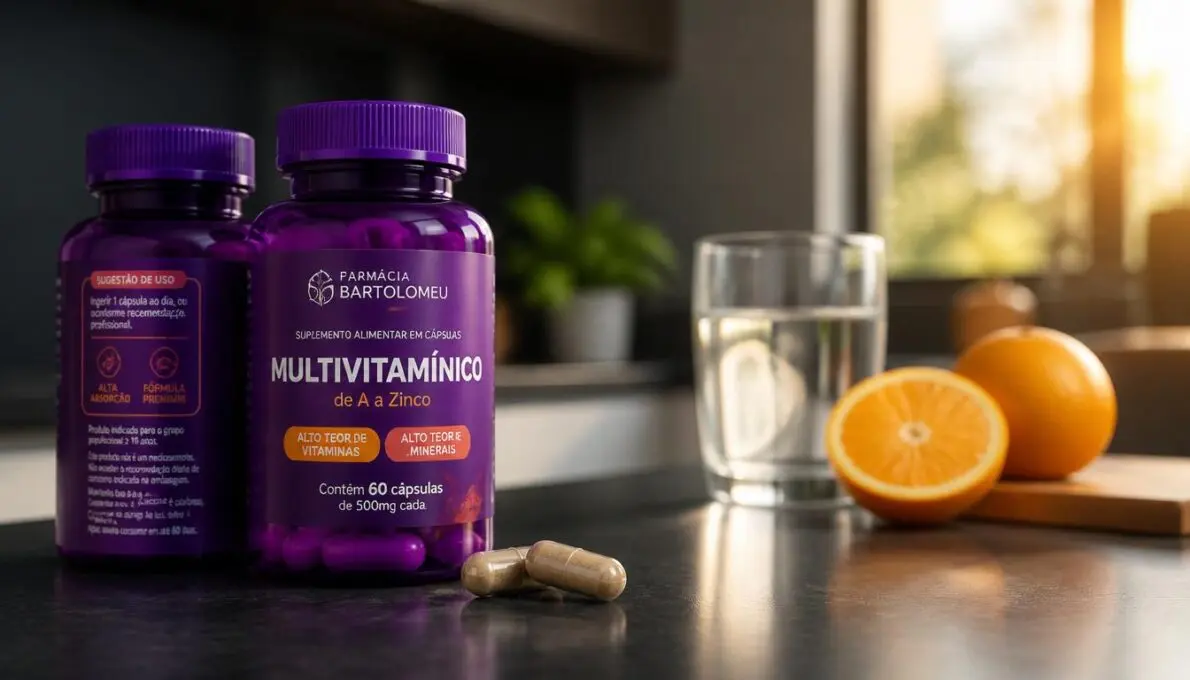 Multivitamínico pode tomar todo dia